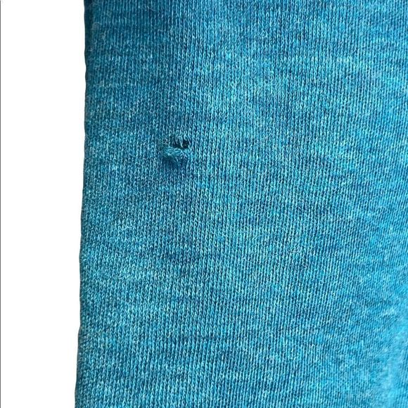 New Eskandar Pants Teal Blue 100% Pima Cotton Wide Leg Extra Long - Picture 9 of 12
